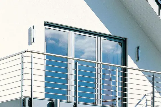 Aluminiumfenster mit schmalen Ansichtsbreiten