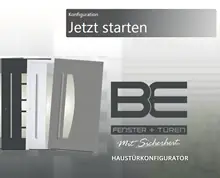 Einstieg in den BE-Haustür-Konfigurator