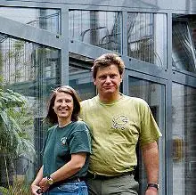 Wohnwintergarten mit großen Glasflächen