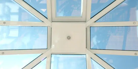 Ausstattungsdetails eines Wintergartens im Überblick